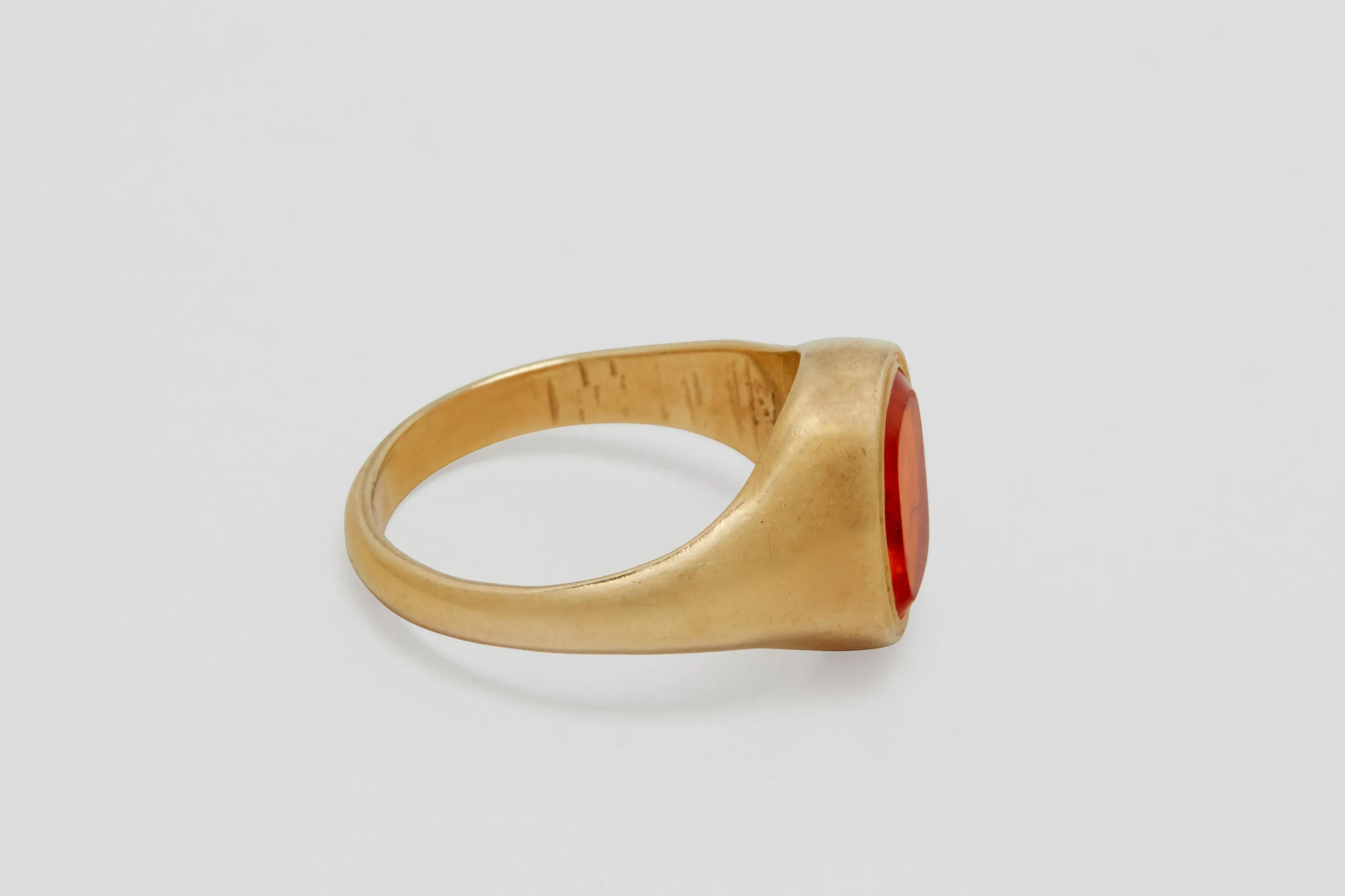 18k Fire Opal Ring