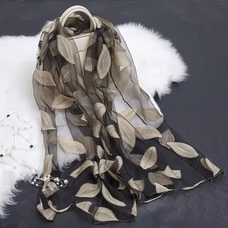 64 - Semi Sheer Scarf