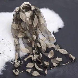 64 - Semi Sheer Scarf
