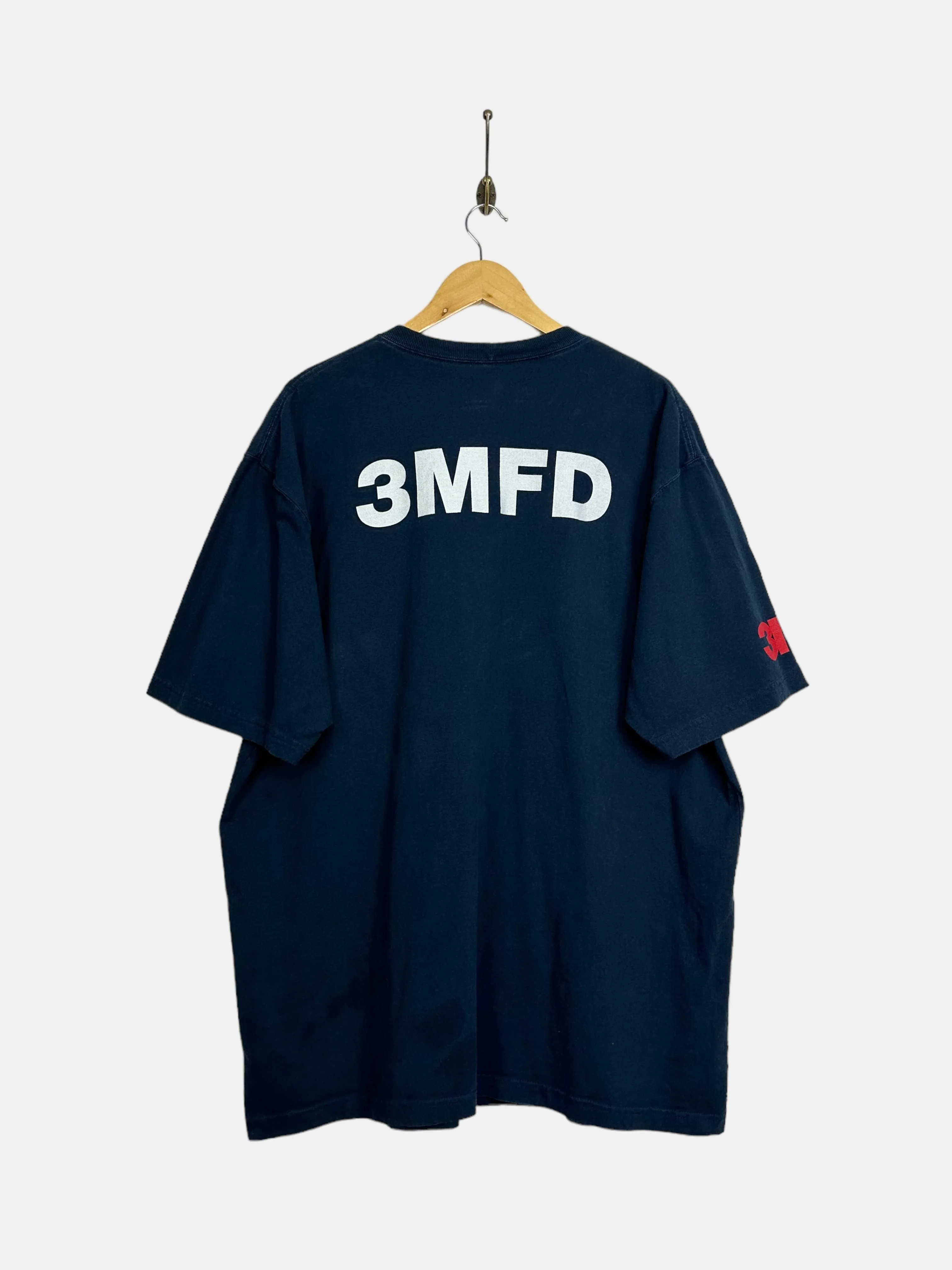 90's Carhartt 3M Fire & Rescue Vintage T-Shirt Size 2XL