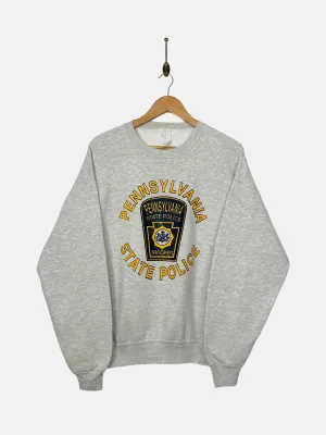 90's Pennsylvania State Police USA Made Vintage Sweatshirt Size M-L