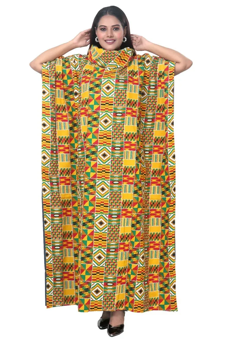 African Print Caftan