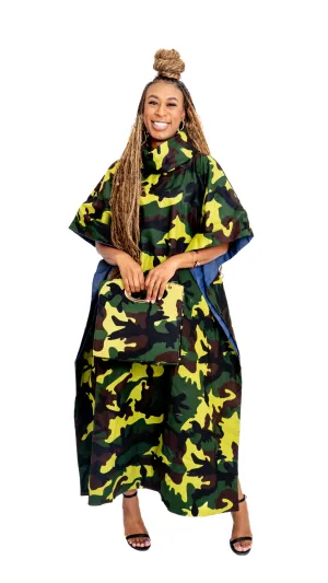 African Print Caftan