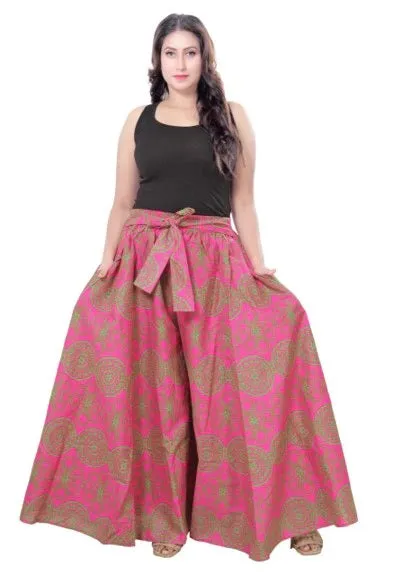 African Print Wide Leg Pant