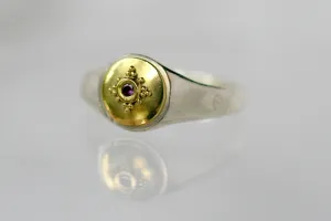 Amethyst Eclipse Mini Signet