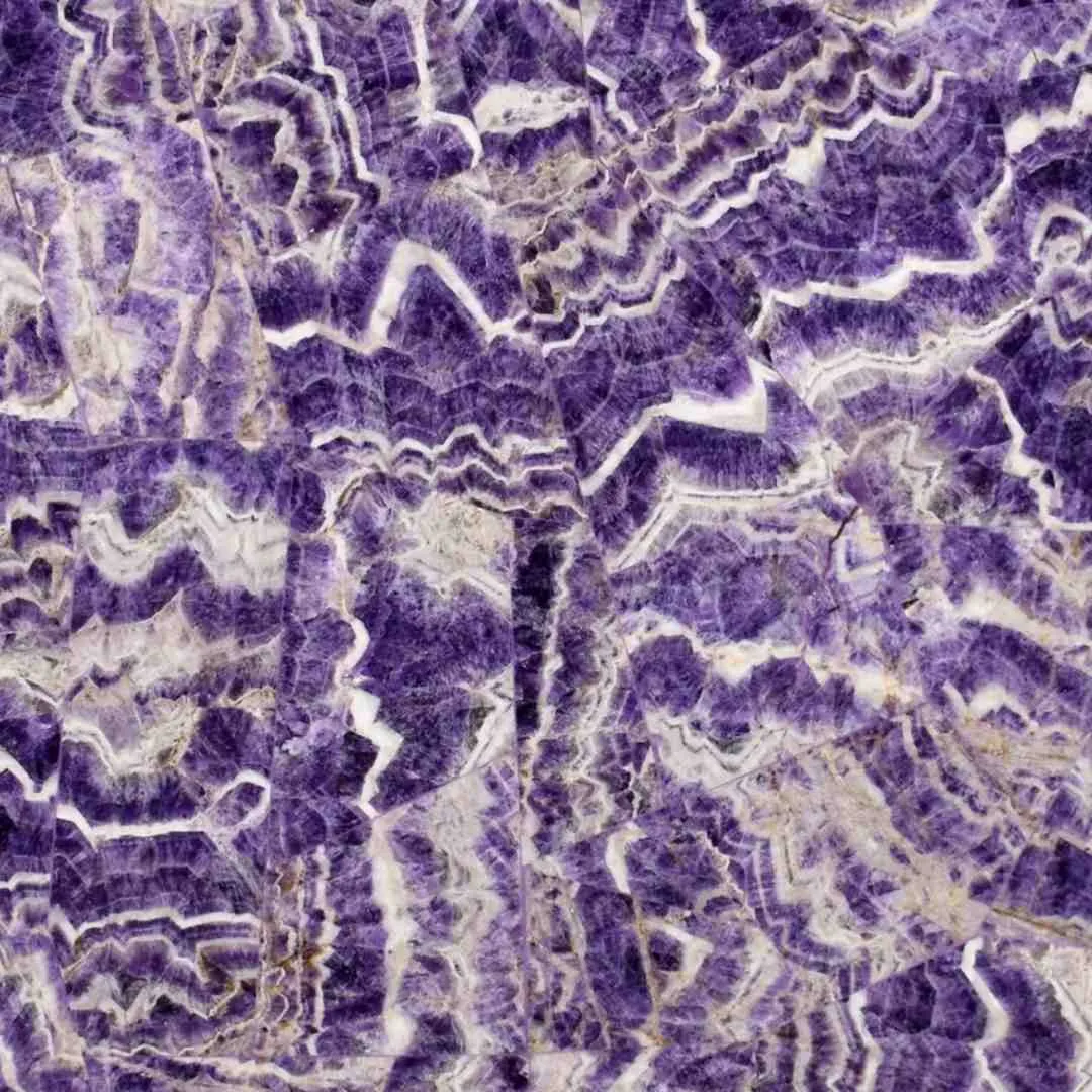 AMETHYST Semi Precious Quartz Polished Slab