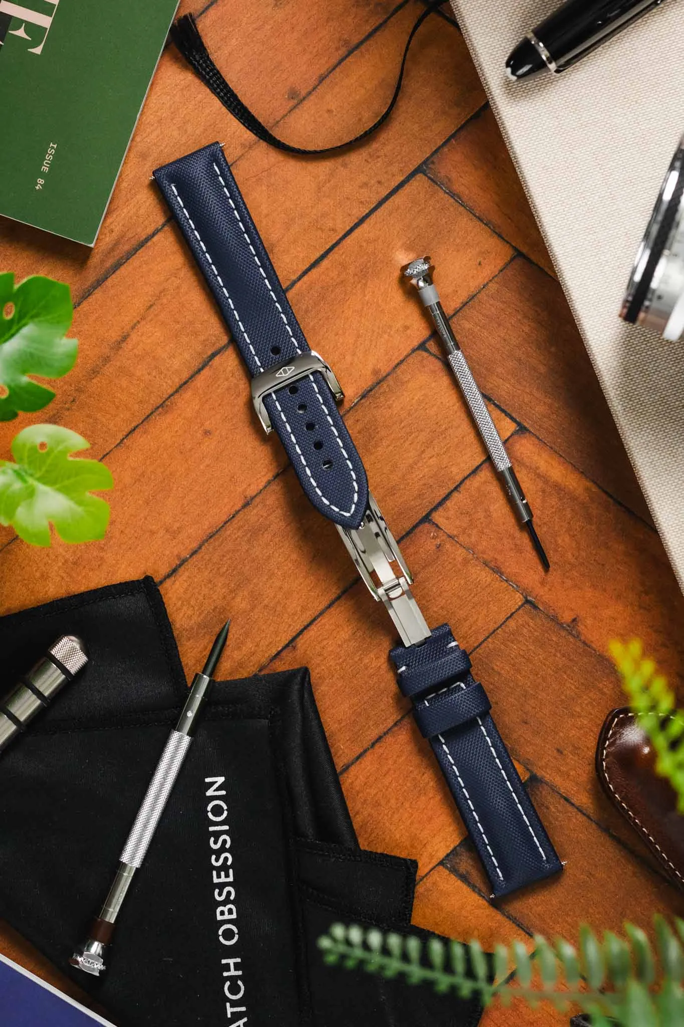 Artem Straps RM Style Deployment Clasp - Stainless Steel