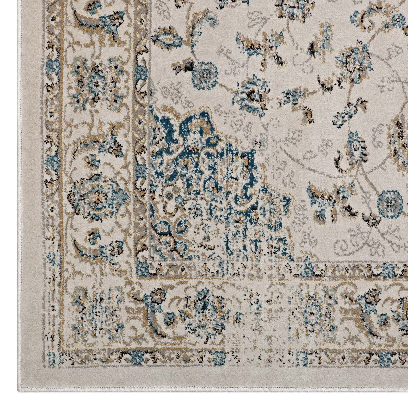 ATARA DISTRESSED VINTAGE PERSIAN MEDALLION