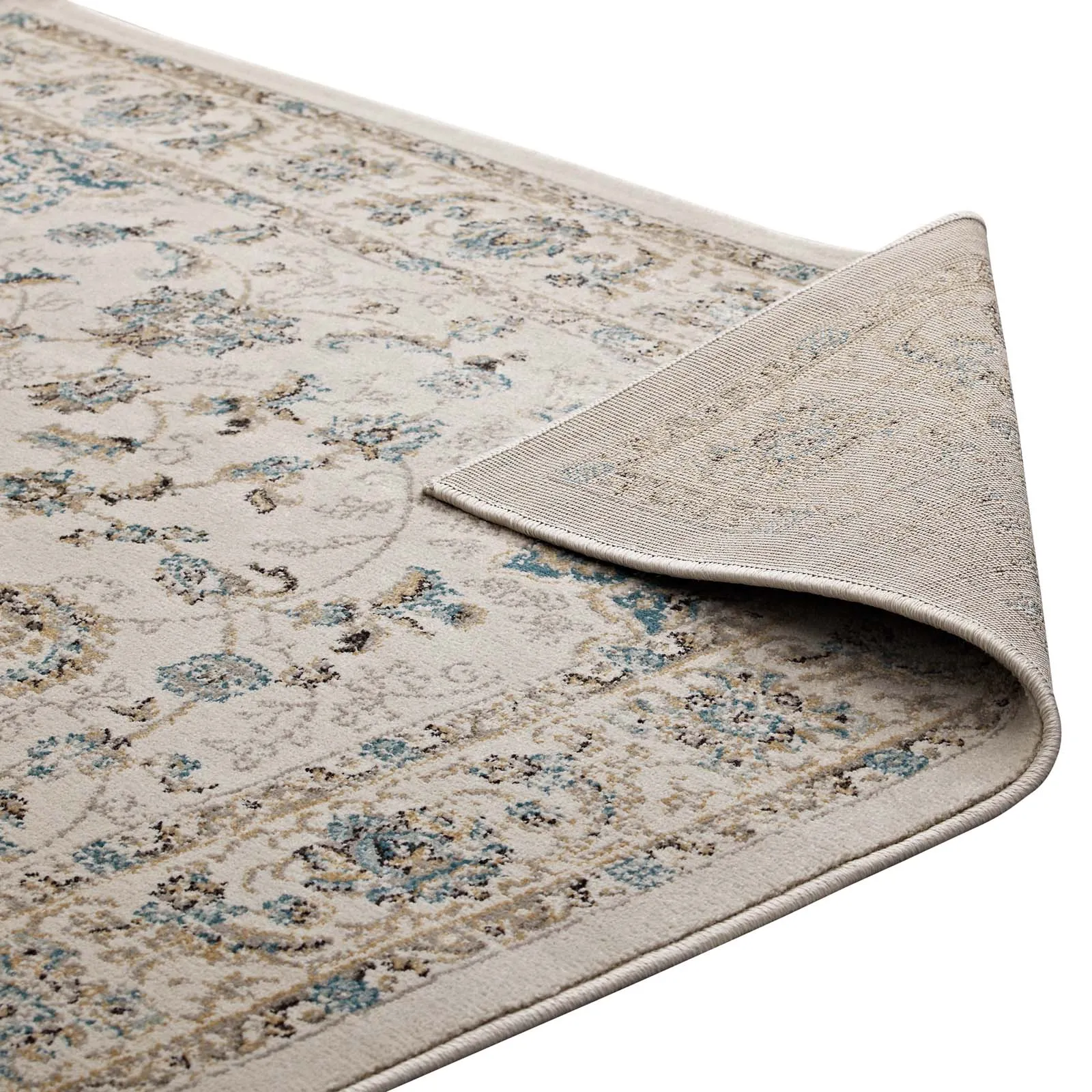 ATARA DISTRESSED VINTAGE PERSIAN MEDALLION