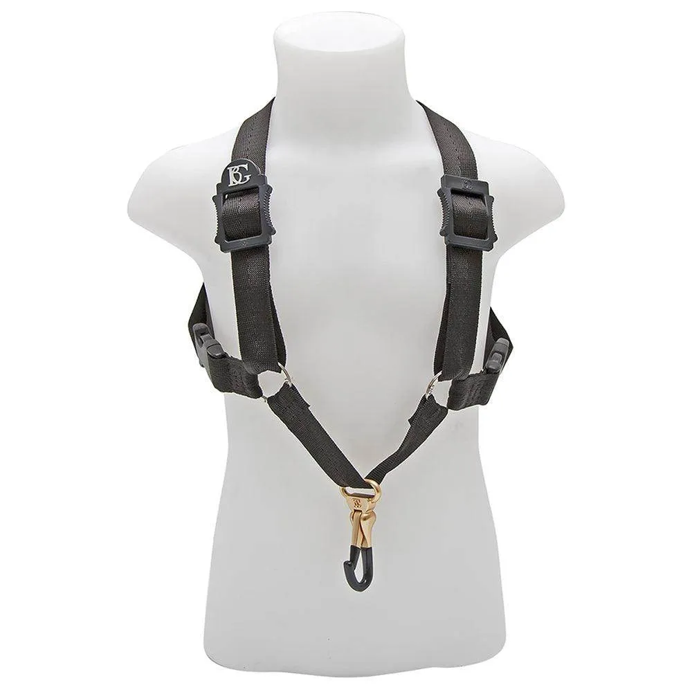 BG Alto and Tenor Saxophone Harness Small Coated Metal Hook