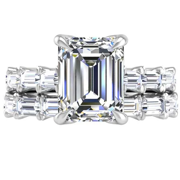 BGLG Nolita Baguette Cut Lab-Grown Diamond Engagement Ring