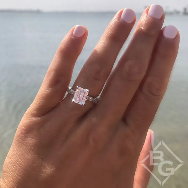 BGLG Nolita Baguette Cut Lab-Grown Diamond Engagement Ring