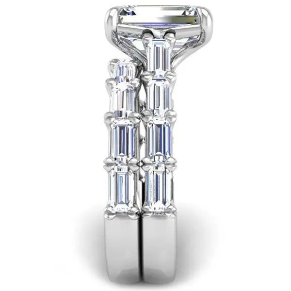 BGLG Nolita Baguette Cut Lab-Grown Diamond Engagement Ring