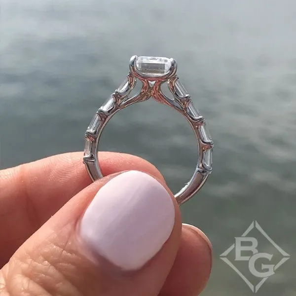 BGLG Nolita Baguette Cut Lab-Grown Diamond Engagement Ring