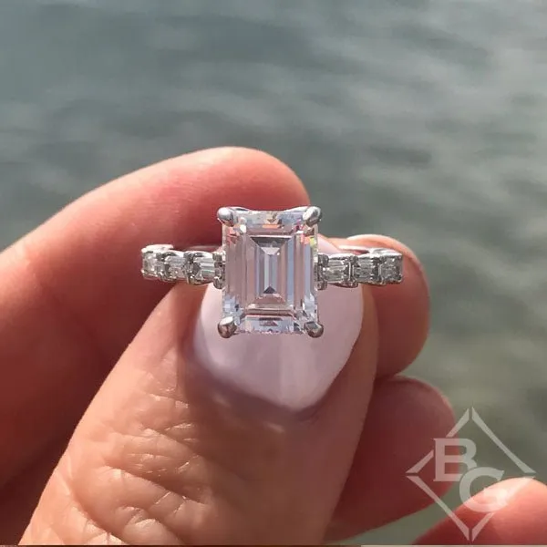 BGLG Nolita Baguette Cut Lab-Grown Diamond Engagement Ring