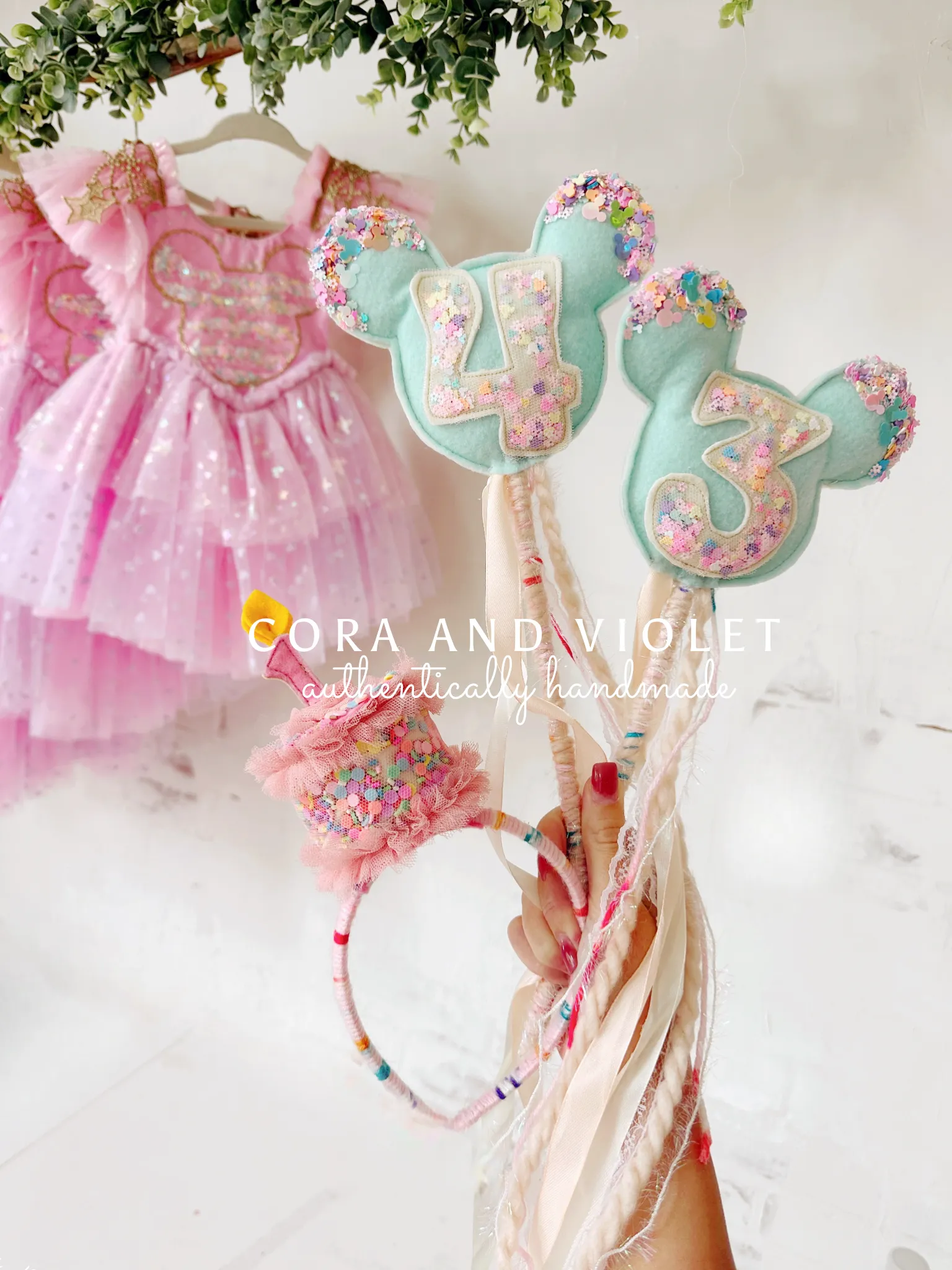 Birthday cake headband ExPRESS