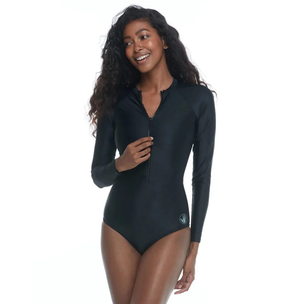 BODY GLOVE SMOOTHIES CHANNEL PADDLE SUIT BLACK