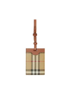 Burberry Luggage Tag in Archieve Beige