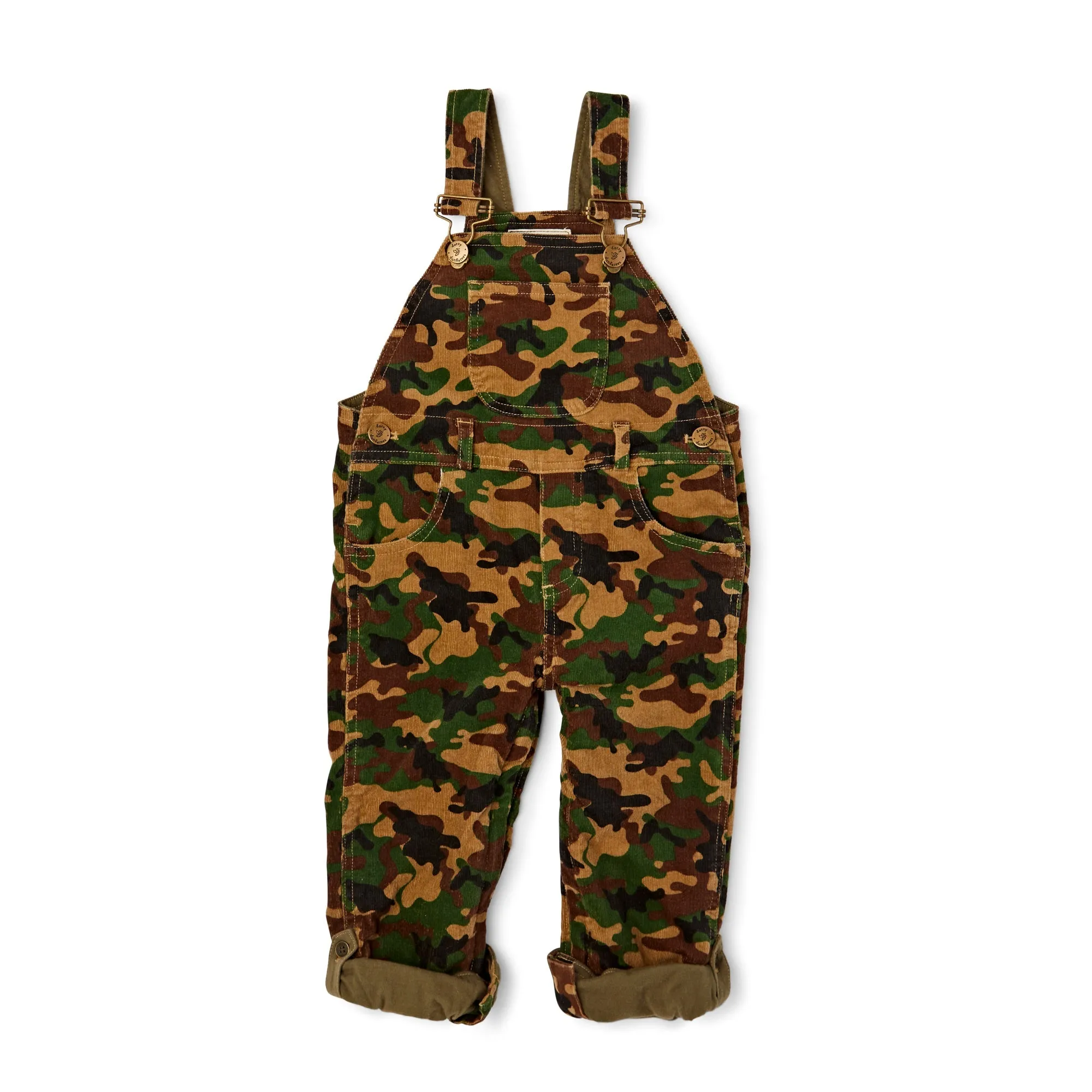 Camouflage Cord Dungarees