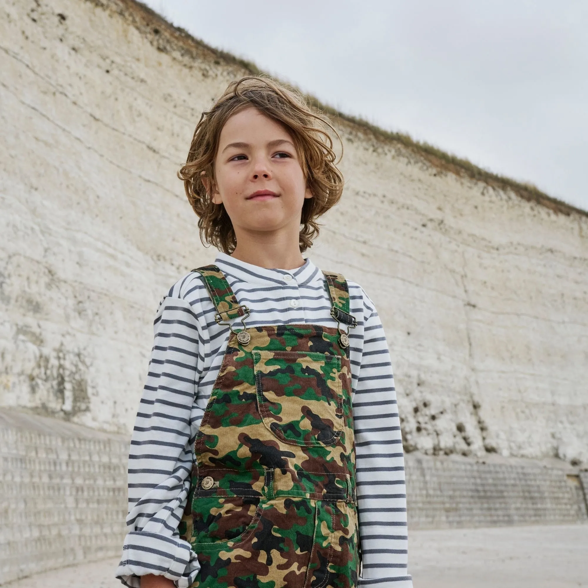 Camouflage Cord Dungarees