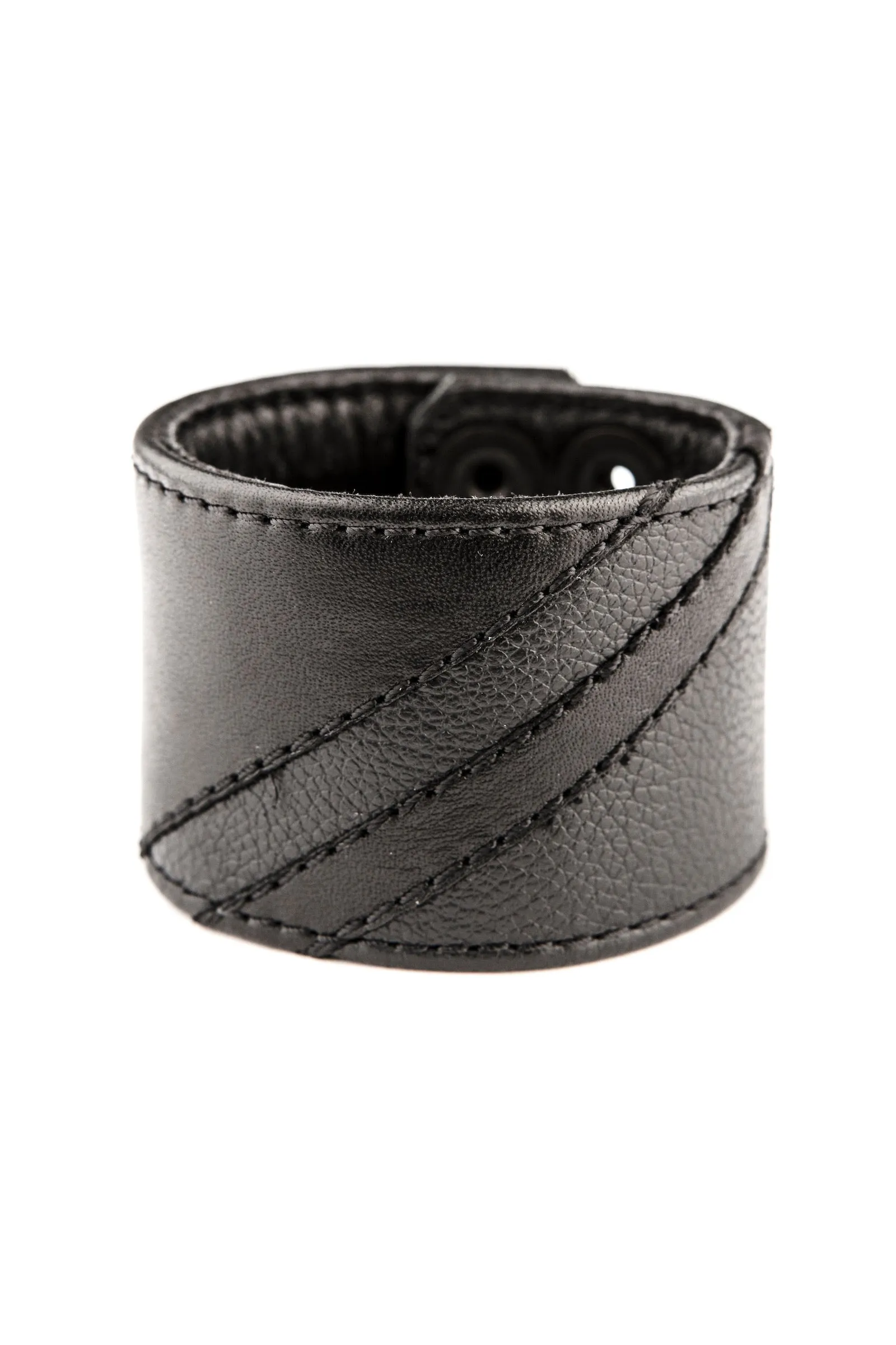 CHEVRON WRISTBAND - Black