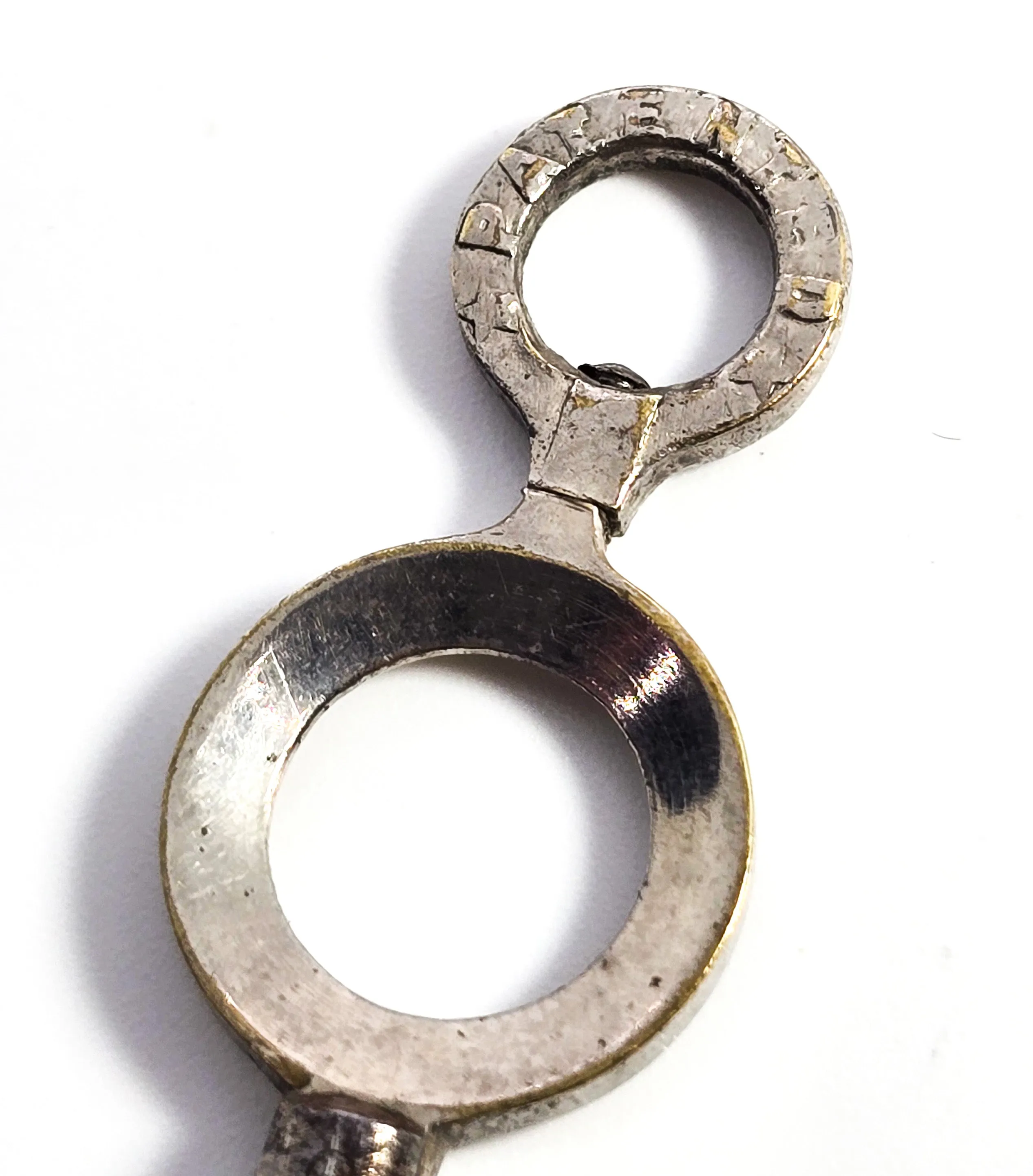 Civil War Pocket Watch Key antique double loop Sept 18th 1874 Patented