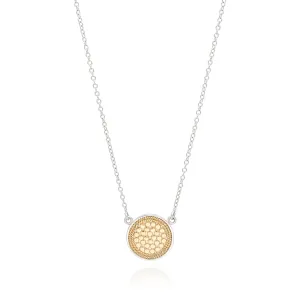 Classic Disc Necklace - Gold