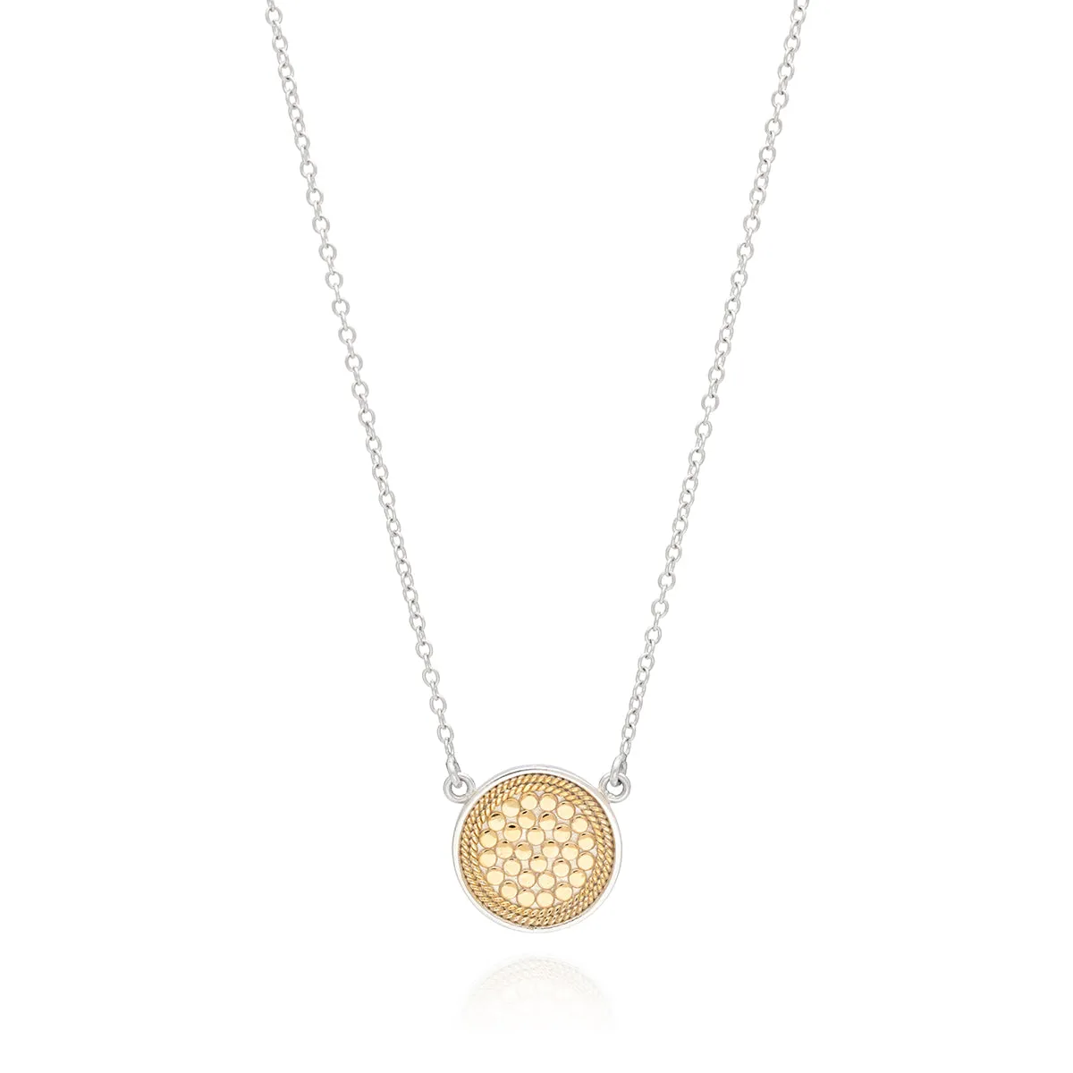 Classic Disc Necklace - Gold