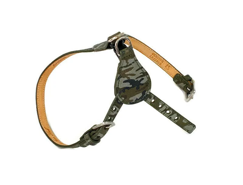 Classic Leather Camouflage Step-in Harness