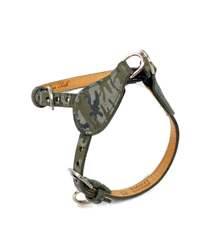 Classic Leather Camouflage Step-in Harness