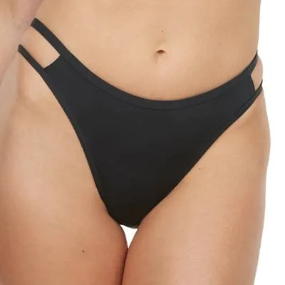 Cutout Banded Bikini Bottom