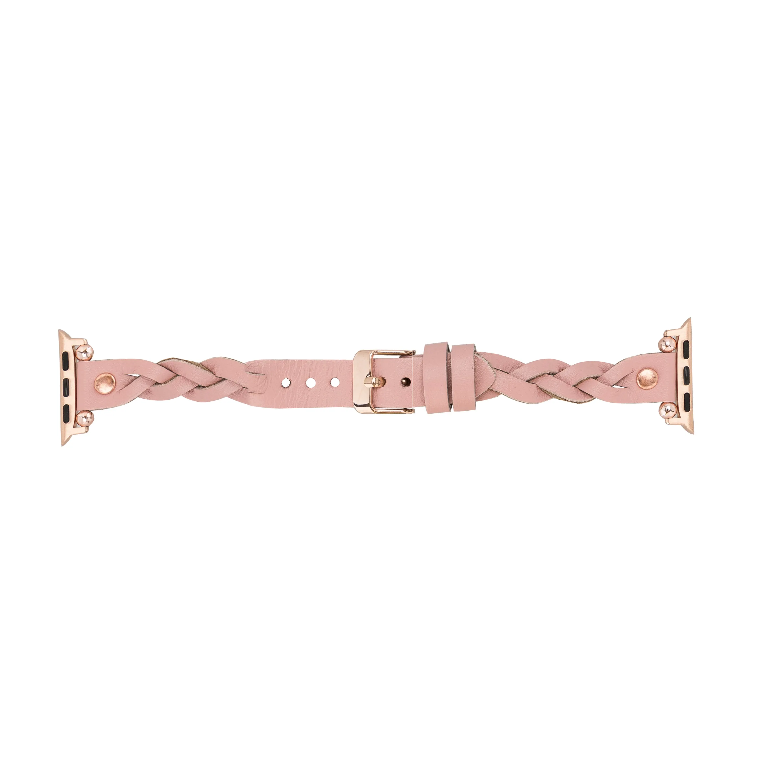 DelfiCase Sheffield Collection Leather Watch Band for Apple Watch & Fitbit / Sense
