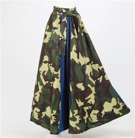 Denim Camo Pant