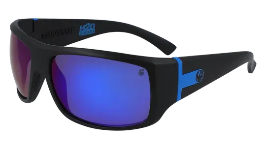 Dragon Vantage LL H20 Polar - Matte Black H20 with Lumalens Blue Ion