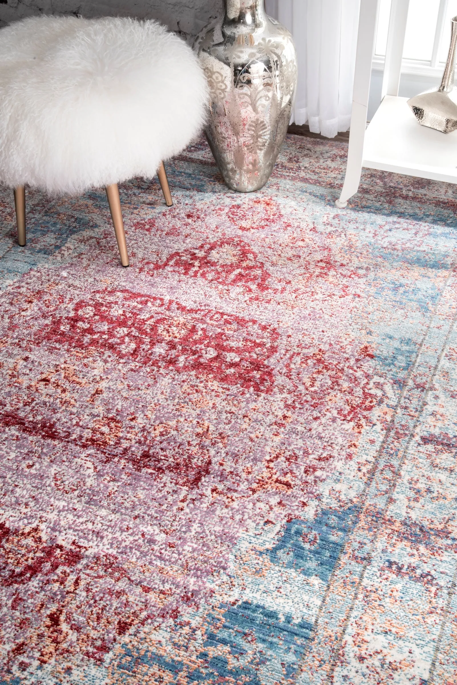 ELLE VINTAGE MEDALLION BLUE
