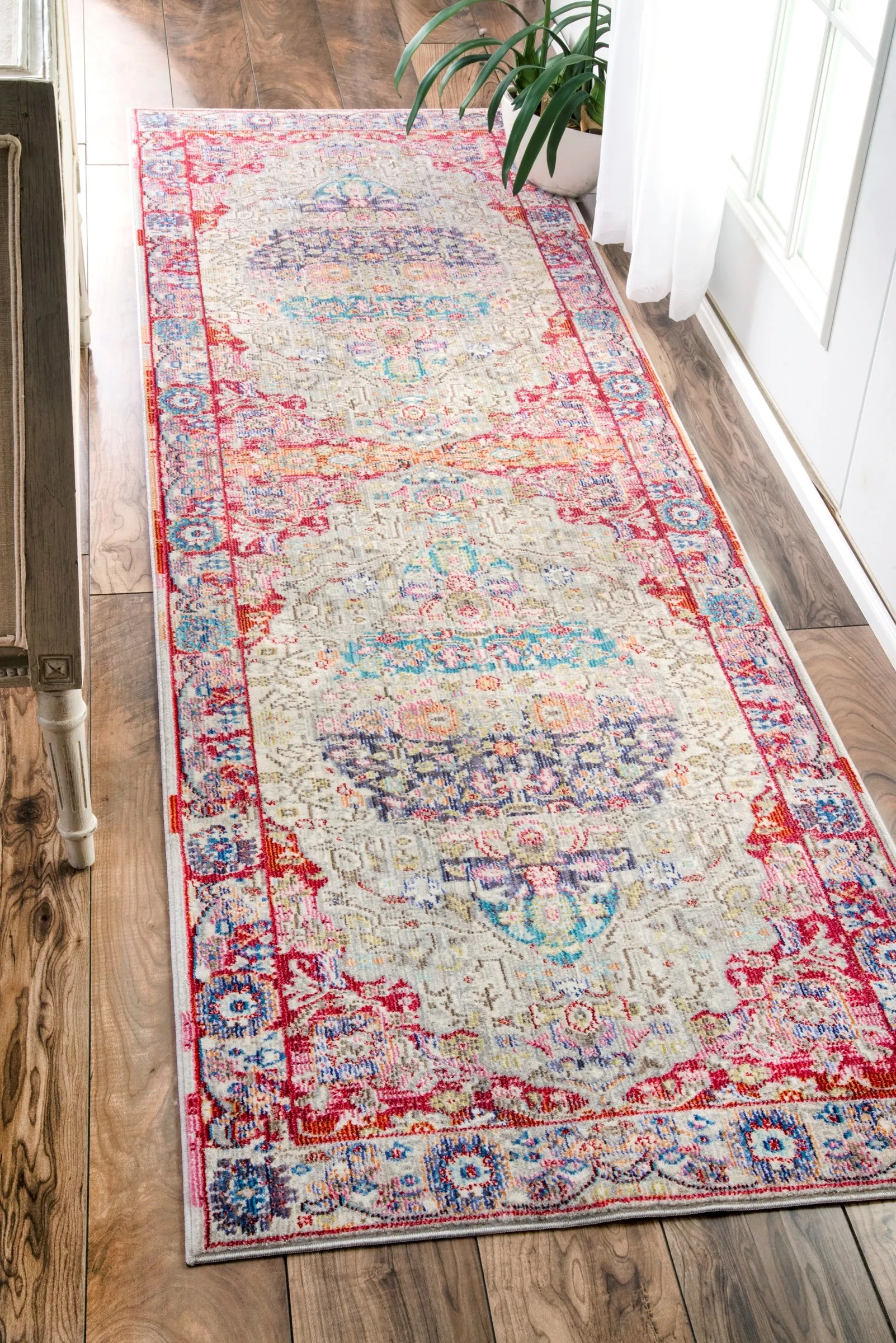 ELLE VINTAGE MEDALLION BLUE