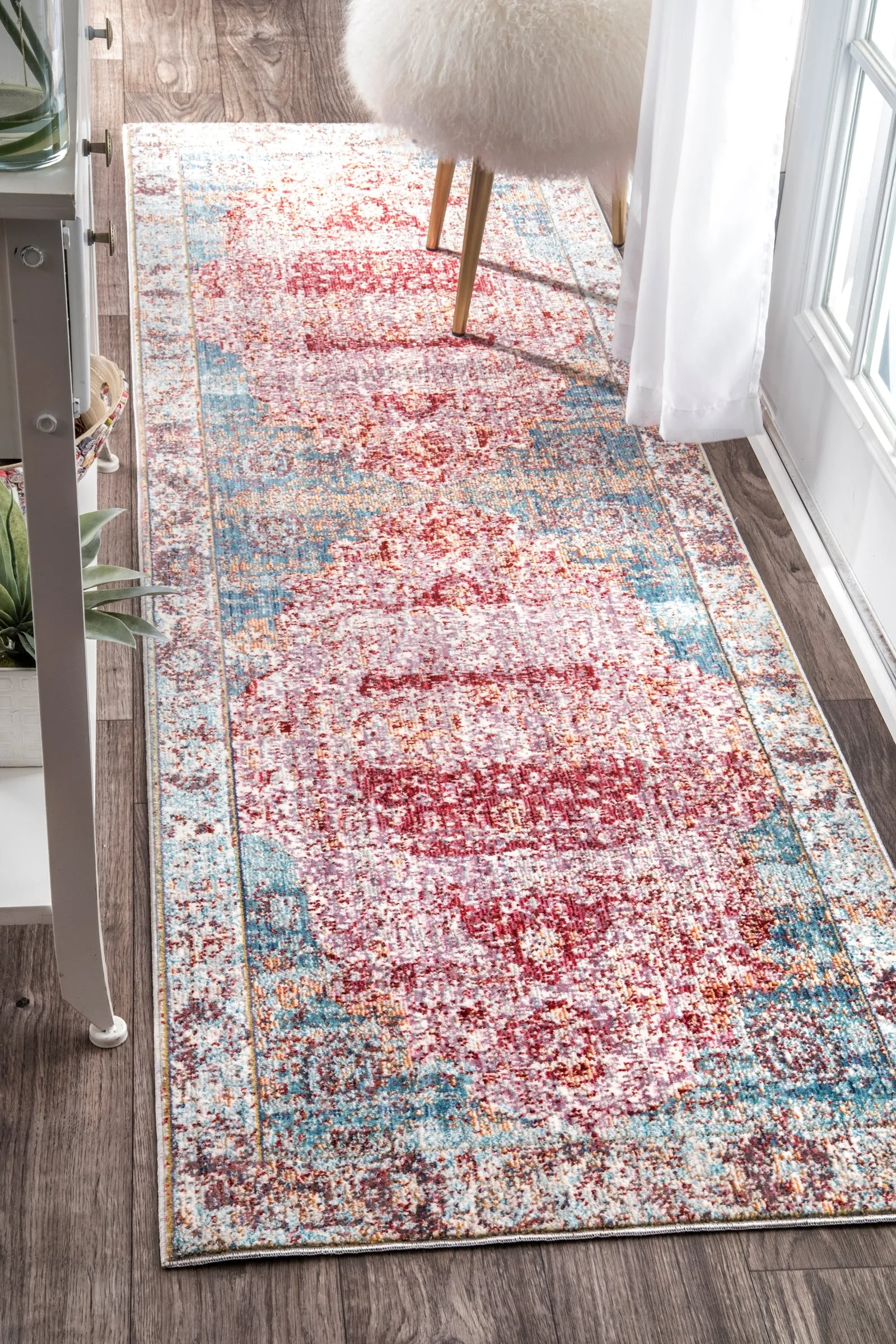 ELLE VINTAGE MEDALLION BLUE