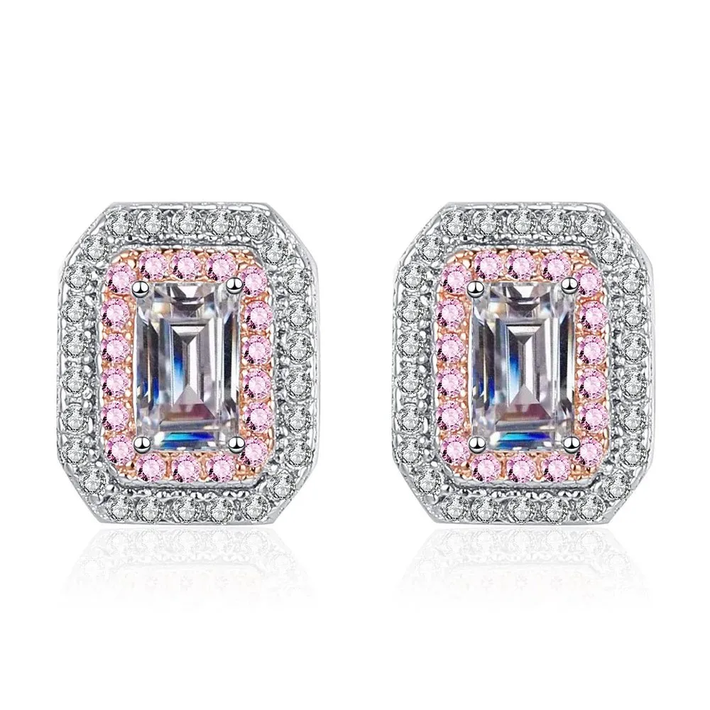 Emerald Cut Diamond Double Halo Jewelry