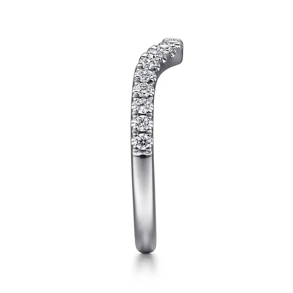 Emerald Cut Diamond Enhancing Wedding Band