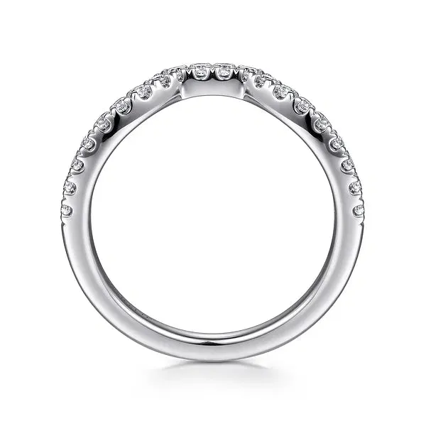Emerald Cut Diamond Enhancing Wedding Band