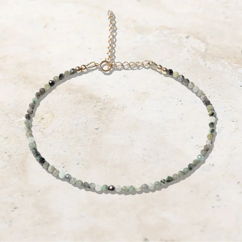 Emerald Luxury Anklet *Final Sale*