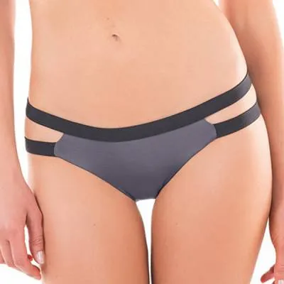 FINAL SALE Double Band Contrast Swimsuit Bottom