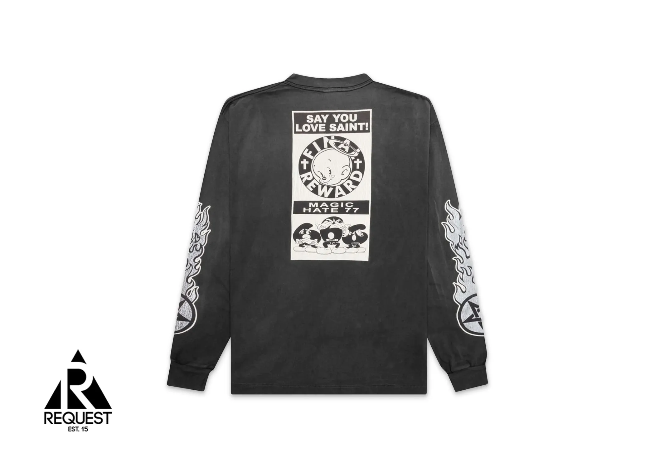 Fire Baby L/S Tee "Vintage Black"