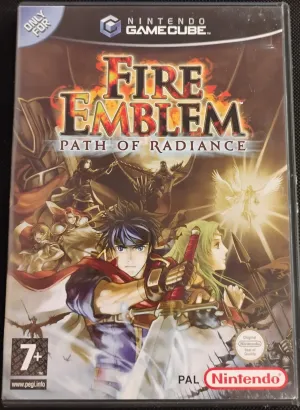 Fire Emblem: Path of Radiance (Lille rift i front cover)
