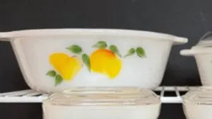 Fire King Oven Ware Gay Fad: 1-1/2 qt. casserole