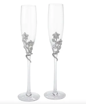 Flora Flute Set (SET OF 2) by Olivia Riegel