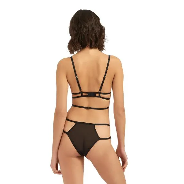 Fonteyn Bra - Black/Terracotta -