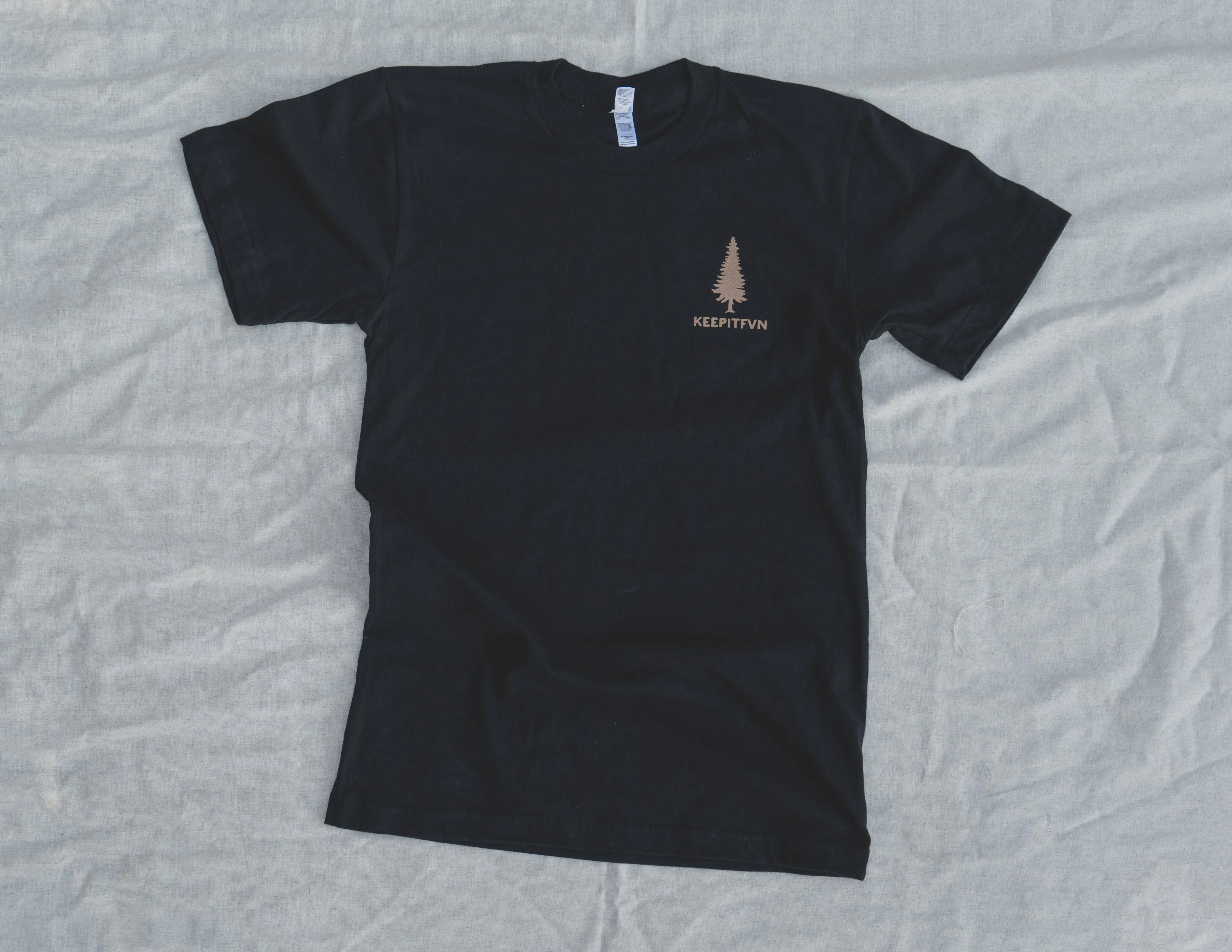 FOR OUR FORESTS TEE - VINTAGE BLACK