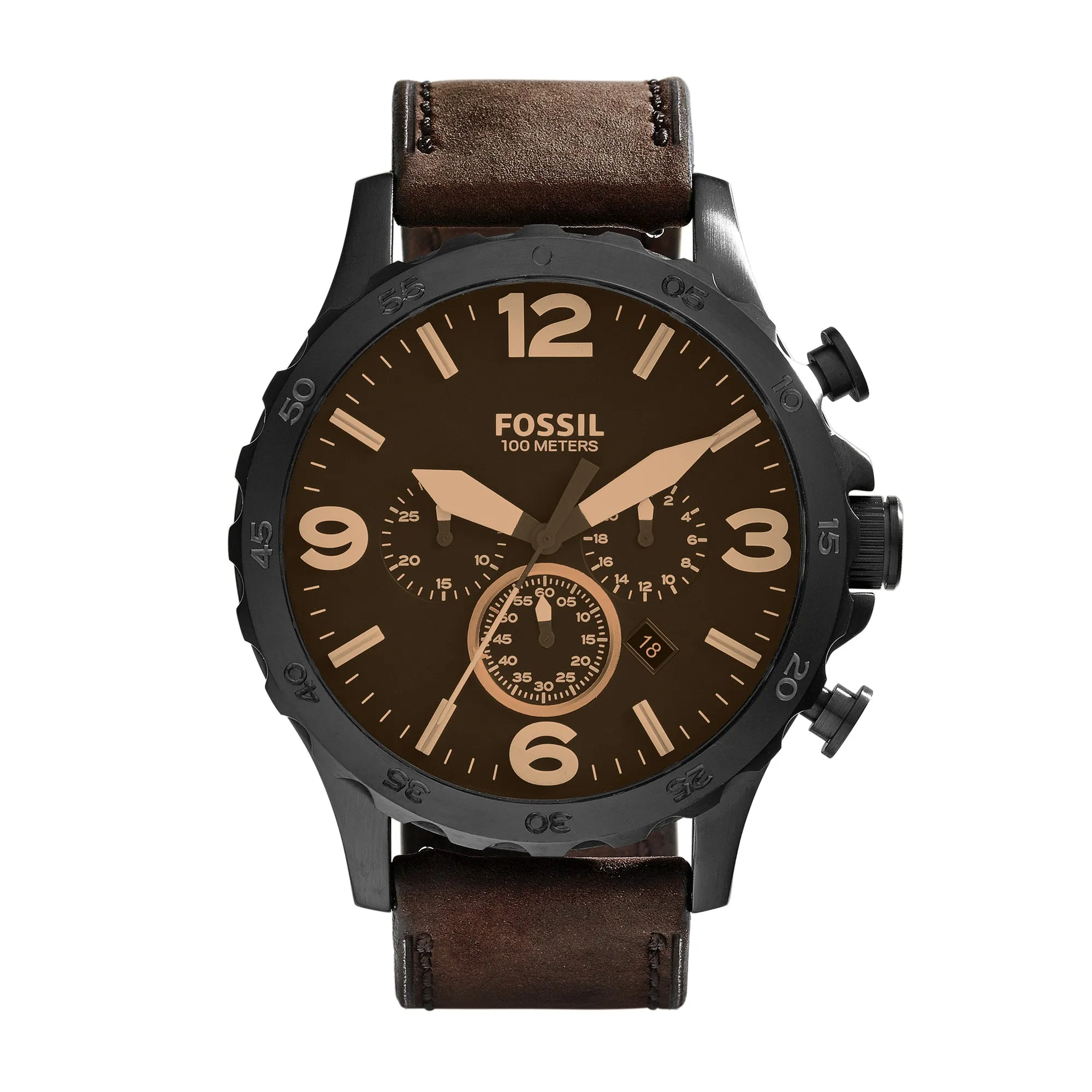 Fossil Nate Fashion Quartz Men's Watch - JR1487