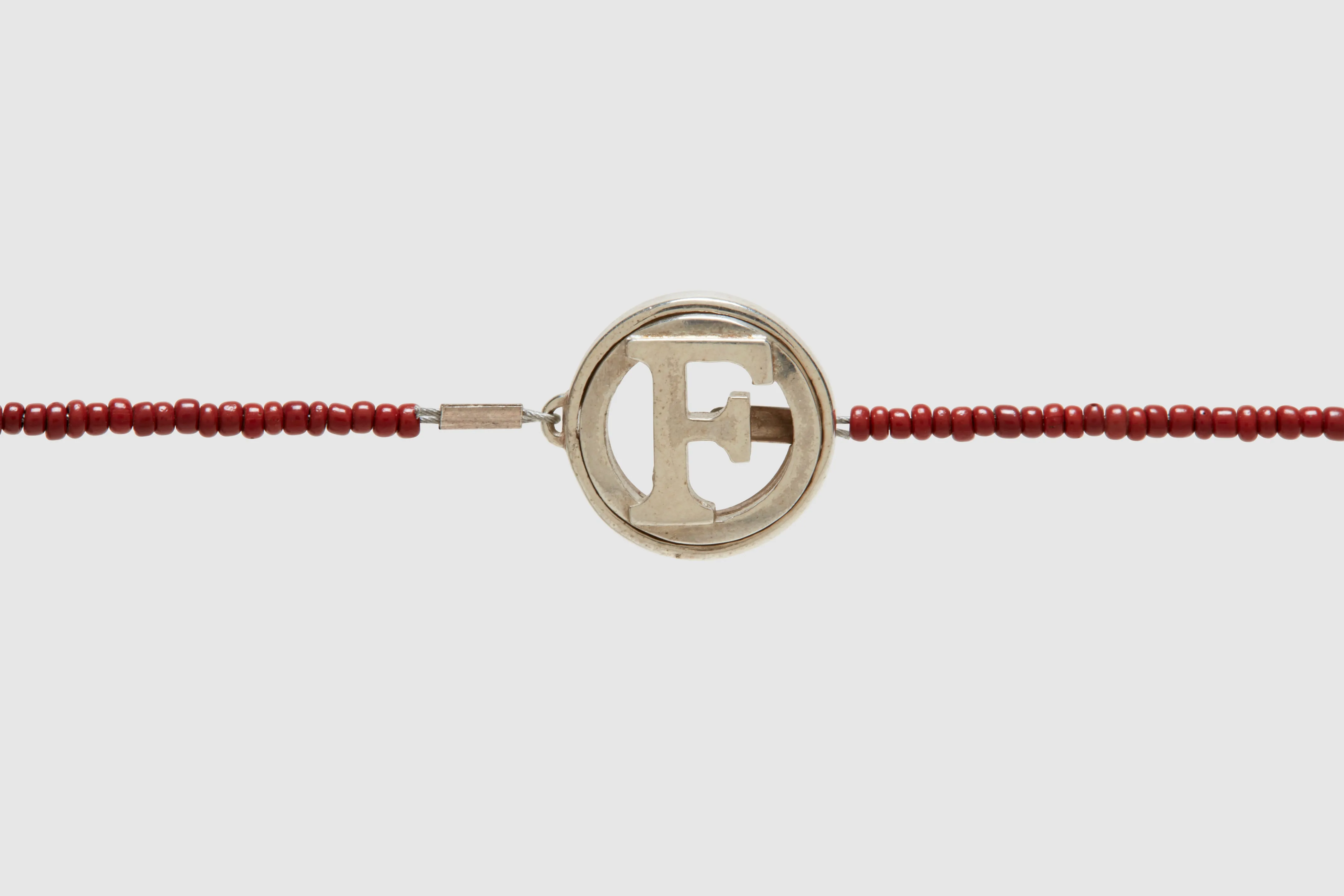 Foundwell Collection Bead Necklace with Vintage Charm